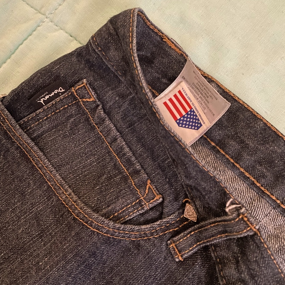 Diamond Supply button fly denim USA